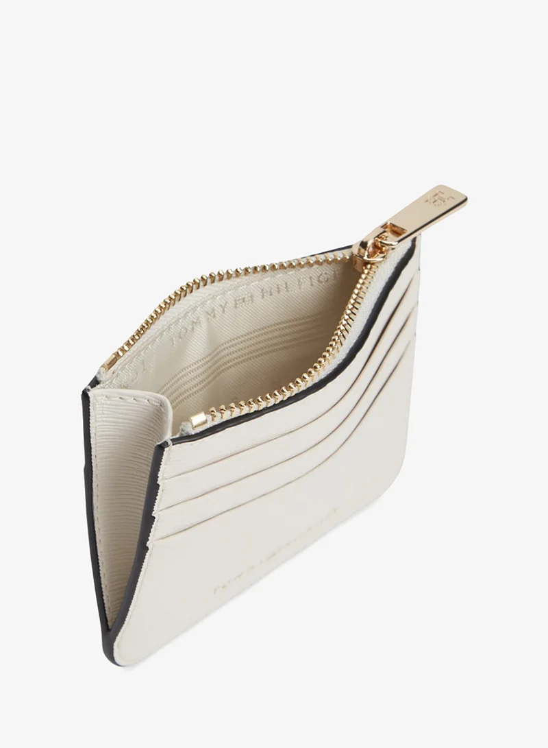 TOMMY HILFIGER  Modern Metallic Logo Credit Card Holder for Women | Best Price UAE